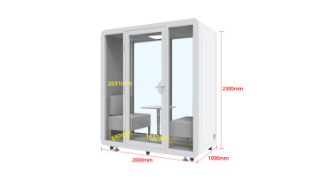 200x100 acoustic meeting room