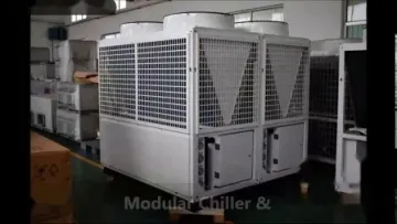 R410A Modular Air Source Air to Water Heat Pump, Central Air Conditioning System1