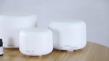 Aroma Diffuser Essential Oil Diffuser Water Capacity 500ml 7 Colors LED Light  Ultrasonic Cool Mist Humidifier1