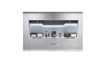 Extreme High End Glossy Drawer Office Furniture Modern White Luxury Furniture Cabinet CEO Manage Office Room File Cabinet1