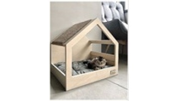 modern style simplicity indoor assemble large canvas solid wood  balcony  living room wooden Detachable cat pet house1