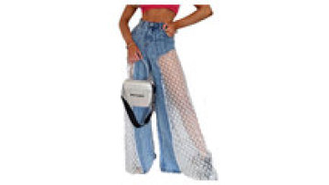 Cheap Street Wear Sexy Girl High Waist Lace Up Butt Lift Stretch Jeans Women Pants1