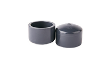 High Quality and Popular Wholesale Industrial Pipe Fittings DIN/SCH80 Standard UPVC Pipe Cap1