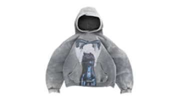 Custom 3D Logo Sublimation Print Distressed Acid Washed Hoodie Vintage Hoodies With Puff Print Design1