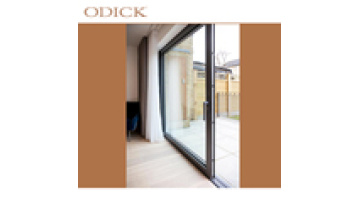 Golden supplier aluminum double glazed windows doors for villa sliding patio doors price1