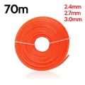 2.4mm/2.7mm/3mm 1LB Grass Trimmer Line Strimmer Brushcutter Trimmer Nylon Rope Cord Line Long Round/Square Roll Grass Rope Line