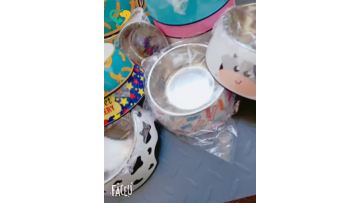 dog bowl rubber mat