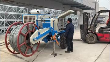 hydraulic cable puller tensioner cable stringing equipment