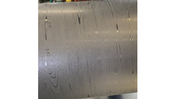Prepainted 3D Drak Grey Color Wood Grain Steel