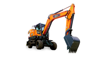 ZUT 6 Ton Small Wheel Excavator for sale