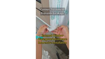 External Window Waterproof Membrane Installation