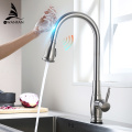 Kitchen Faucets Stainless Steel Touch Control Kitchen Faucets Smart Sensor Water Tap Three Ways Sink Mixer Kitchen Faucet KH1022