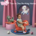 Infant Shining Kids Animal 2in1 Rocking Horses Baby Toy Horse 1-6 Years Balance Multi-functional Kids Indoor Toys Gift