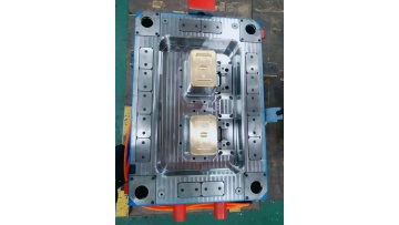 Injection molding sample processing mold