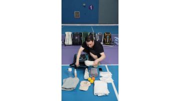 Multi-Functional Padel Pickleball Bag - Professional Tennis Backpack with Ventilated Design