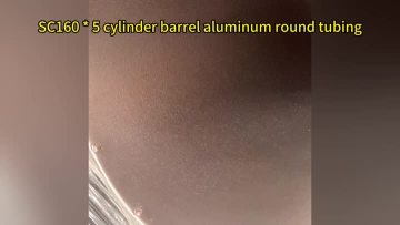 SC160*5 cylinder barrel aluminum round tubing