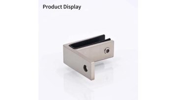 SVA-S139 304 316 Glass to Wall Clamp For Balustrade Balcony Railing
