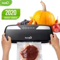 saengQ Best Electric Vacuum Food Sealer Packaging Machine For Home Kitchen Food Saver Bags Commercial Vacuum Food Sealing