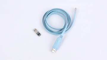 Custom wholesale 1.8 M Ftdi USB 3.0 To Rj45 Console Cable 6ft Ftdi To Serial RS-232 male For Console date charging Cable1