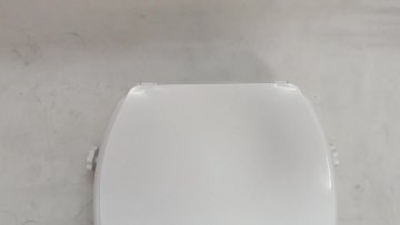Plastic Smooth Elevated 4 Inch Raised Toilet Seat With Lid White TCA04A1
