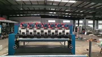 Ultrasonic Mattress Fabric Textile Embossing Quilting Machine