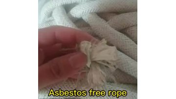 high quality high temperature resistance fire-resistant dust free no asbestos braided round rope1