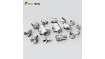 [Ruoteng] 304 Stainless Steel Water Supply and Drainage Pipe Press Fittings Grooved Cross1