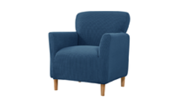Factory Sale Sofa Slipcovers Solid Corn Velvet Small Single Armrest Sofa Cover For Living Room1