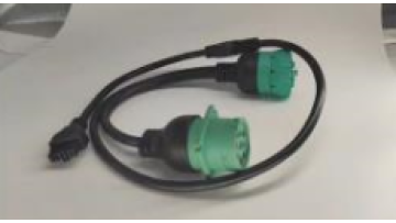 Green car diagnostic connector