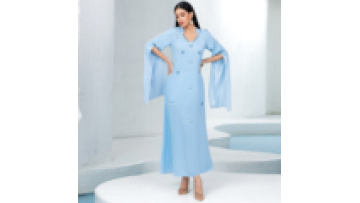 Ramadan Diamond Abaya Dress Split Fork Sleeve Abayas Muslim Elegant Women Evening Dresses for 2025 Eid Clothing1