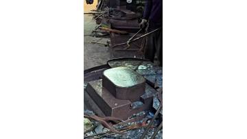 The forging process of forging disc processing