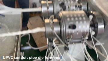 PVC 4 cavity conduit pipe die head 