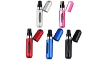 Bottom Filling 8ml 5ml 3ml Mini Refillable Perfume Bottles Travel Sized Aluminum Perfume Atomizer Spray Bottle1