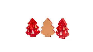Wholesale Corrugated Cardboard Packaging Mailer Christmas Tree Box for Gift1