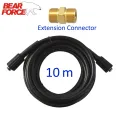 1/4" * 220bar 3200PSI * 10m 32ft High Pressure Washer Hose Cord Pipe Car Washer Water Cleaning Extension Hose Pipe M22-pin 14