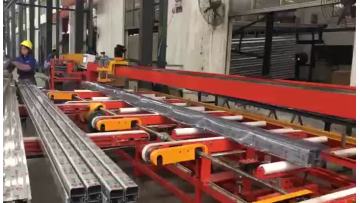 single bundle bagging machine for aluminum profile