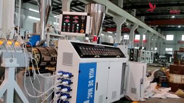 PVC pipe extrusion line for 200-315mm 