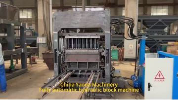 ully automatic cement block machine for building engineering brick making and forming machine