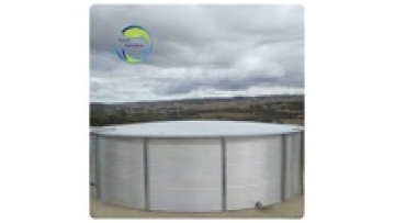 Galvanized Agricultural Ponds: Retention Tanks with Tarpaulin Cover for Farm and Pool Use1