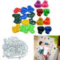 15Pcs/Set Kids Climbing Rock Wall Stones With Screws Assorted Color For Kids Rock Climbing Wall Stones Hand Feet Holds Grip Kits