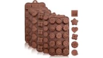 Wholesale Bpa Free Food Grade Silicone Christmas Halloween Fancy Shapes Chocolate Molds Mini Chocolate Molds Silicone Trays1