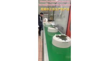 Injection-molded plastic housing