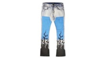 Distressed Ripped Homme Fashion Custom Skinny Jeans Stacked Mens Jeans1
