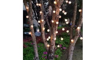 New 20/50 LEDS Crystal ball 5M/10M Solar Lamp Power LED String Fairy Lights Solar Garland Garden Christmas Decor For Outdoor1