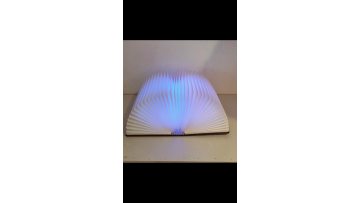 Book Page LED night light