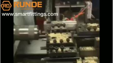 two head machining-brass fittings
