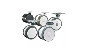 Automatic stamping casters