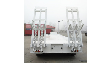 3axles lowbed trailer