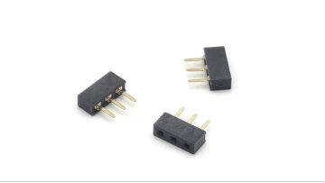 2.54mm Female header Single Row Straight H:3.55mm U-type 3P
