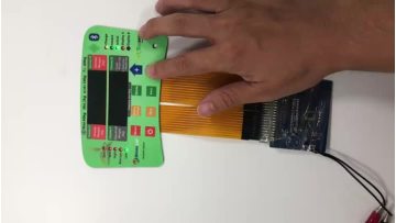 membrane switch Button test 